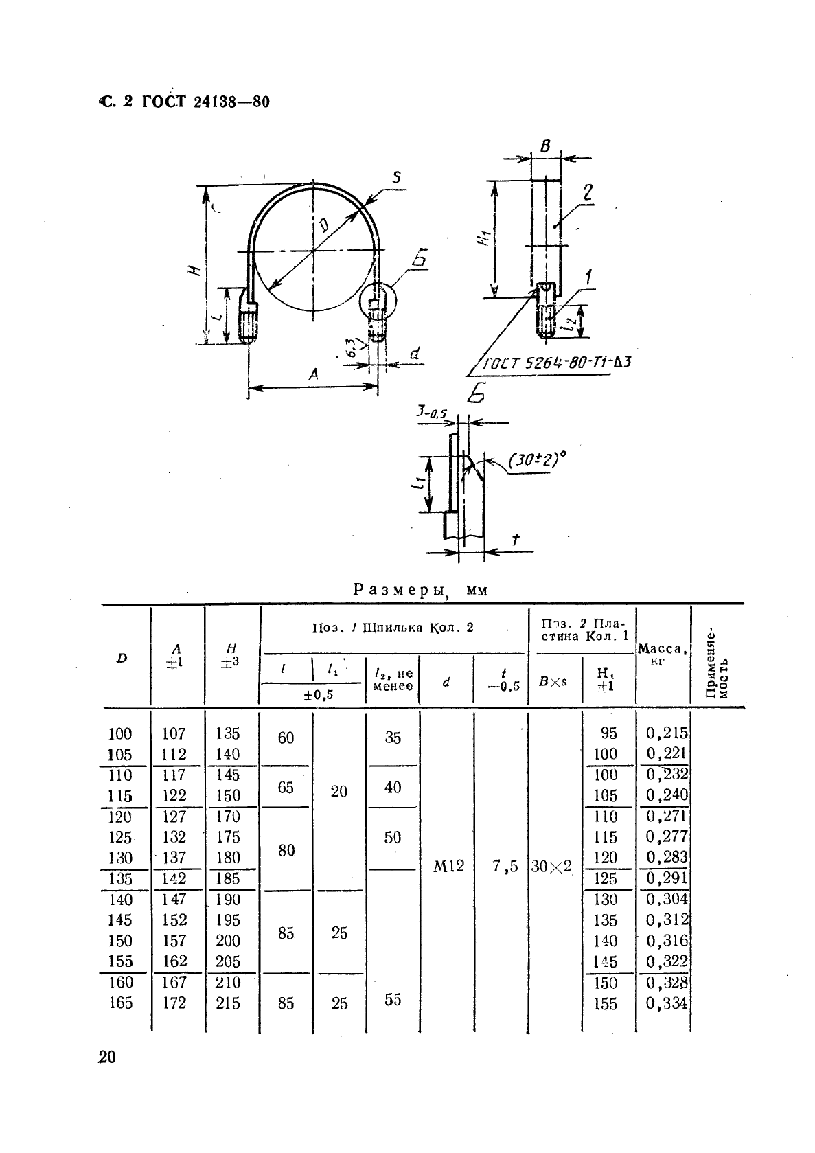 Хомут Гост 24137 80 Фото