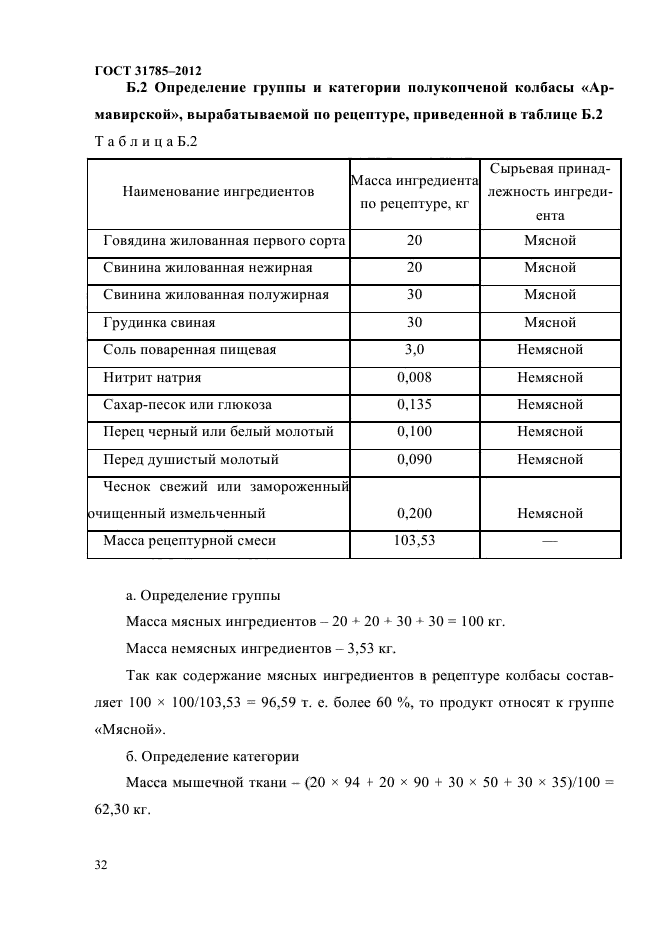 Рецепт колбасы по госту